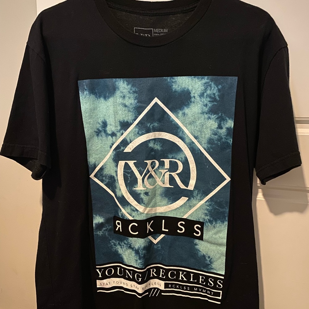YOUNG AND RECKLESS T SHIRT